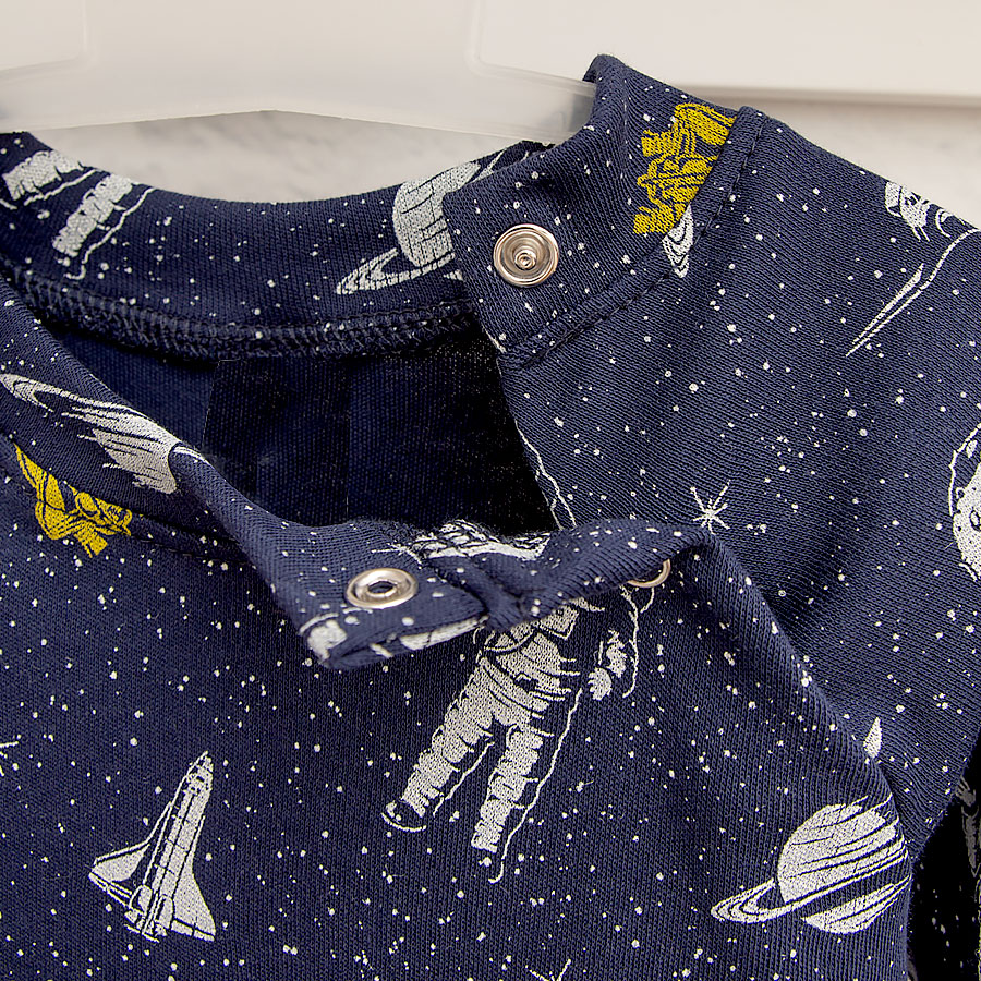 Чоловічок для хлопчика Blanka Космос р.80-86 синій 110511