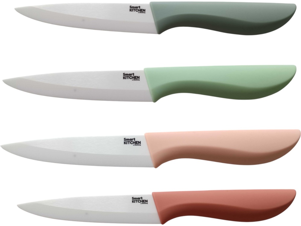 Нож керамический Smart Kitchen by Flamberg Pastel 21 см цвет в ассортименте