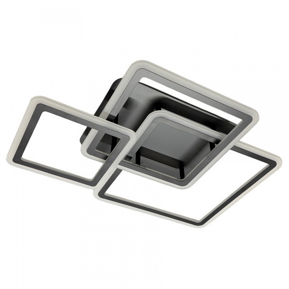 Люстра потолочная LIGHT SET MAVKA LED 6561 S 75 Вт черный