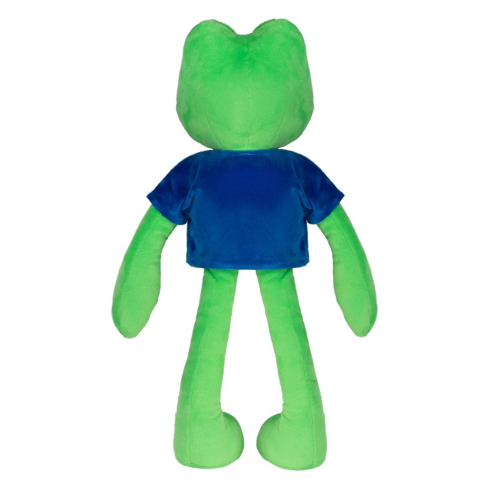 М'яка іграшка подарункова INKATOYS Жабеня Пепе 45 см зелений із синім LPEP1_SU