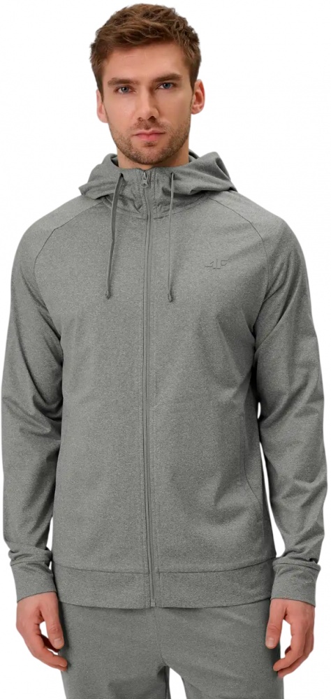 Кофта 4F SWEATSHIRT FNK M631 4FWSS26TFSWM631-25M р.S сірий