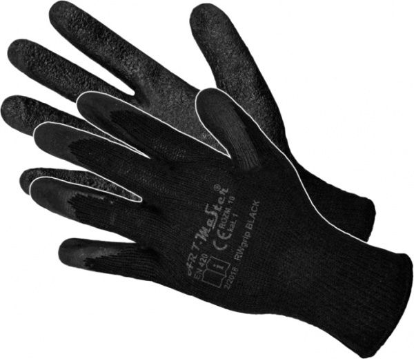 Перчатки ArtMaster с покрытием латекс XL (10) RWgrip Black