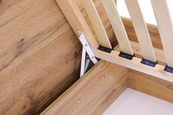 Кровать с подъемным механизмом Tahoe TA 24/90 90x200 см дуб вотан