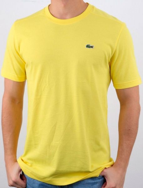 Футболка Lacoste чоловіча р.XXL TEE-SHIRT SS20 TH76187GC р. 7 жовтий
