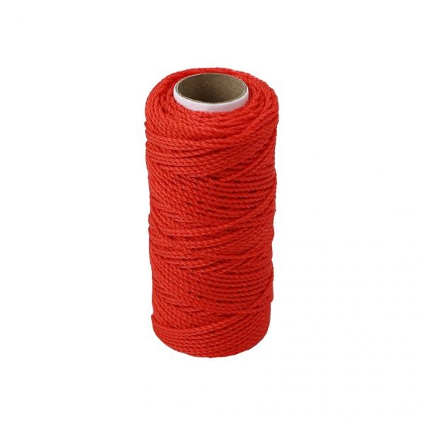 Шнур Радосвіт полипропиленовый плетеная 1,2 мм 80 м оранжевый