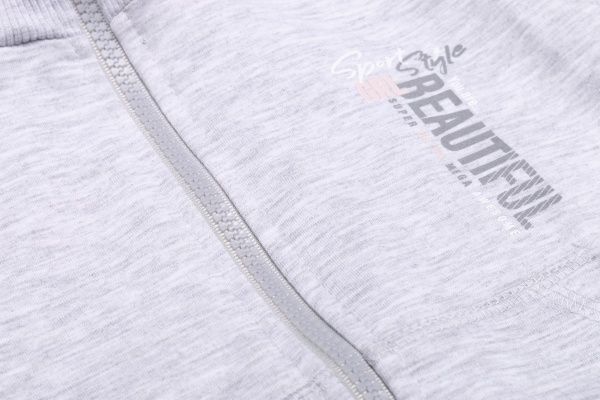 Спортивний костюм Маленькие люди для дівчинки р.116 сірий меланж 