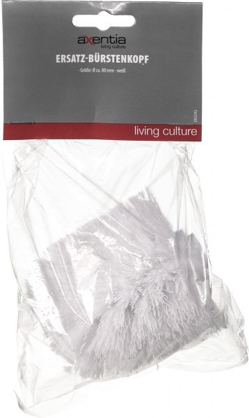 Ершик для унитаза Testrut Axentia Ø 8 см, Н 9,5 см, Ø резьбы 10 мм 282292