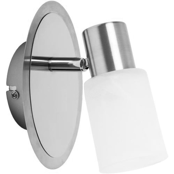 Спот Alin-Tubo-1 1хE14 40 Вт сатин/никель