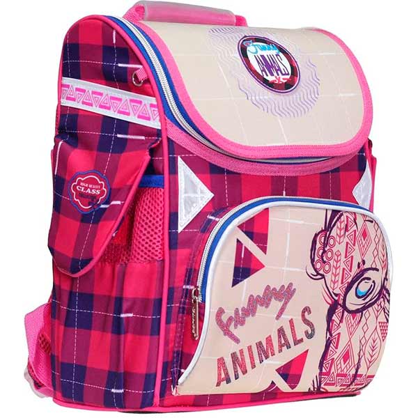 Ранець шкільний CLASS Classic Case Funny Animals 34x27x14 см 9920