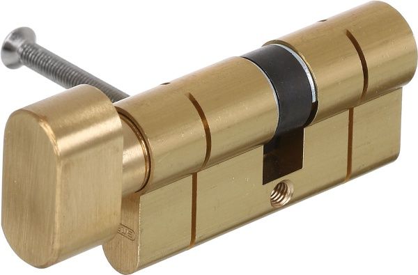 Цилиндр Abus KD6PS 30x35 ключ-вороток 75 мм матовая латунь