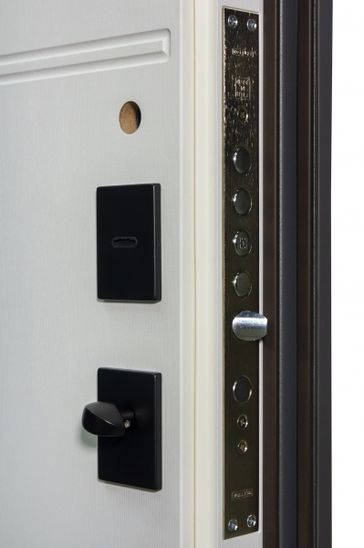 Двері вхідні Булат Термо Мегаполис 528 мусонне дерево / мусонне дерево світле 2050x850 мм праві