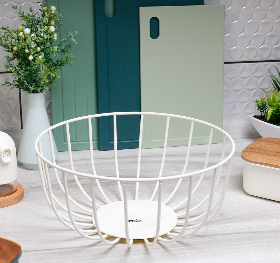 Корзинка для фруктов Smart Kitchen by Flamberg Milk white 27х12,6 см