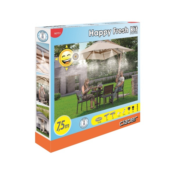 Комплект Claber охлаждение воздуха микротуманом 907510000