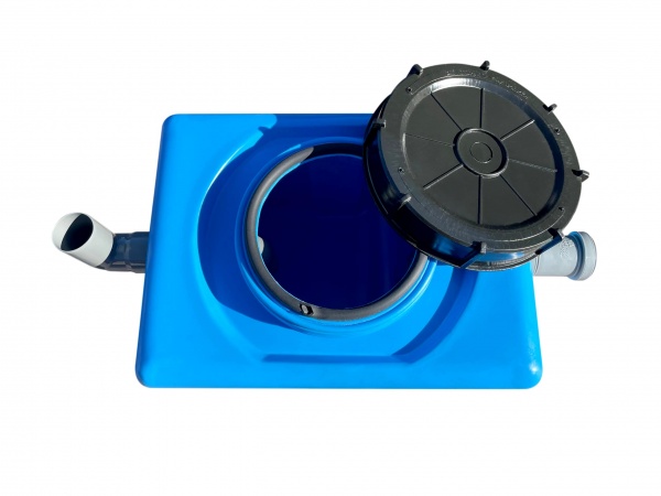 Жировловлювач під мийку 40 л ЖСБ 550x340х390 мм поліетилен