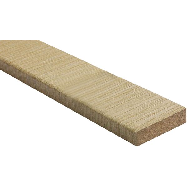 Притворная планка Омис ламинированная 33x2050 мм дуб побелки