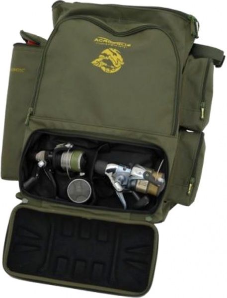 Рюкзак Acropolis РР-1 зеленый 26 л рыбацкий