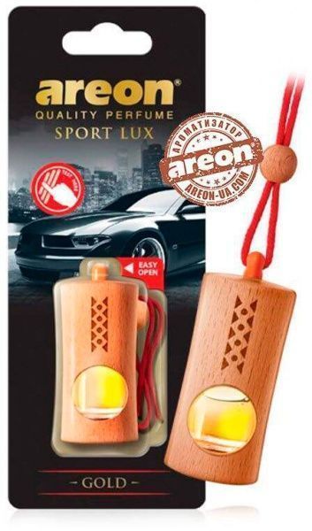 Ароматизатор підвісний АРЕОН Фреско спорт люкс Золото