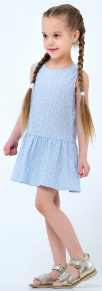 Сарафан Smil 120257 р.110 блакитний 
