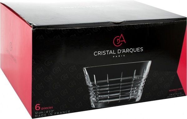 Набір салатників Rendez-vous 6x12 см L8086 Cristal Darques