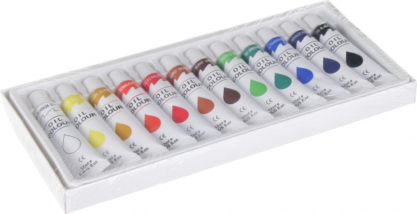 Набор масляных красок по 12 мл A14501 