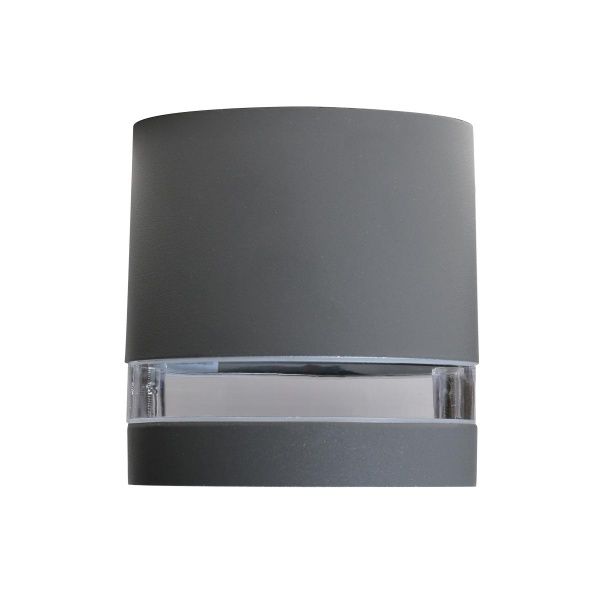 Светильник уличный потолочный Lutec GU10 35 Вт IP44 серый FOCUS 6304201118 