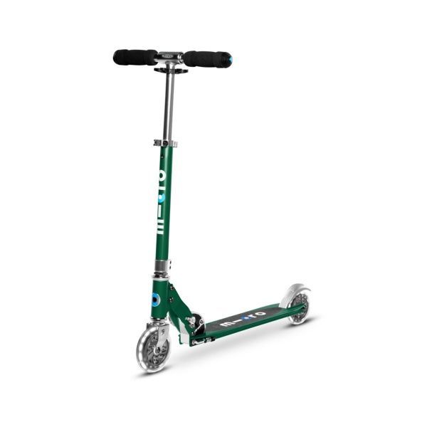 Самокат Micro Sprite LED зеленый 