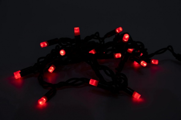 Электрогирлянда вогнутые лампочки 040520 светодиодная (LED) 20 ламп 2 м 