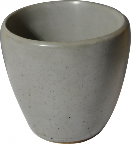 Кашпо декоративне Ellipsoid сірий бетон