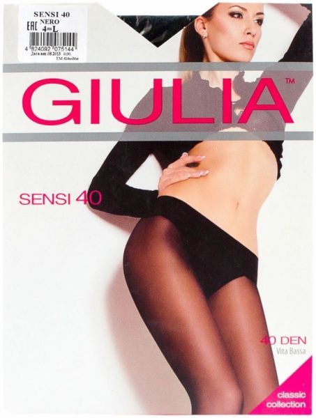 Колготки Giulia Sensi 40 den р. 4 черный 