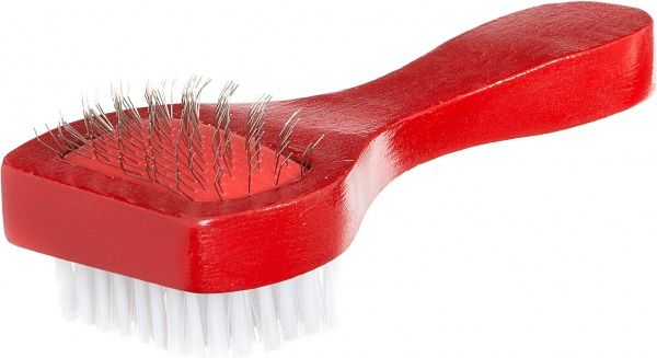 Пуходерка-щетка TRIXIE двусторонняя 13,5х6 см 2359