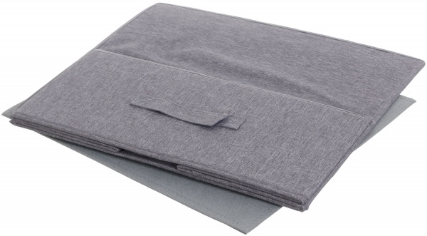 Ящик для хранения с кришкой SO04128 London темно-серый 180x330x400 мм