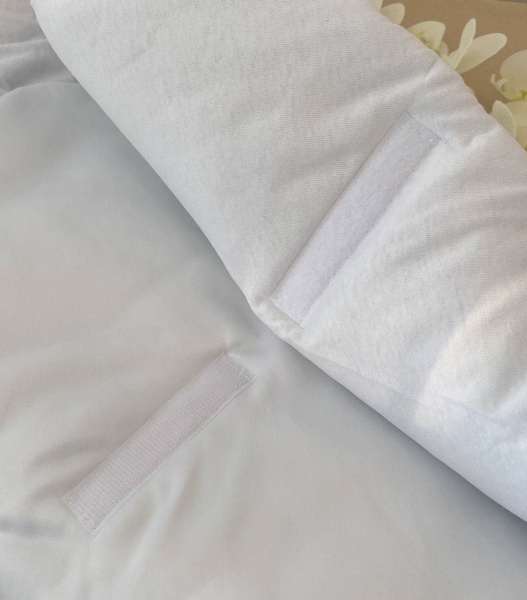 Конверт для новонароджених унісекс Бетіс Перлина 34х70 см білий 27076481 