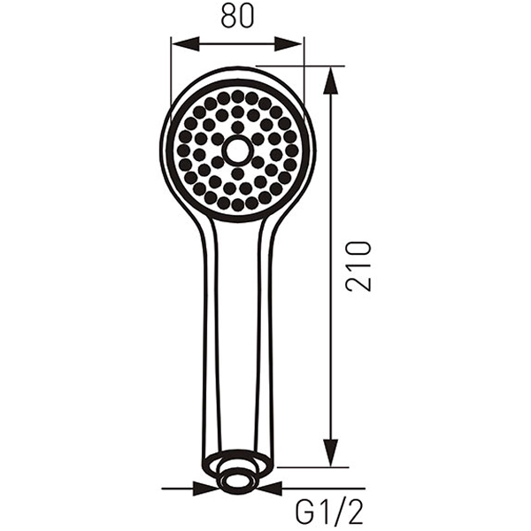Ручной душ Ferro Stella S100 
