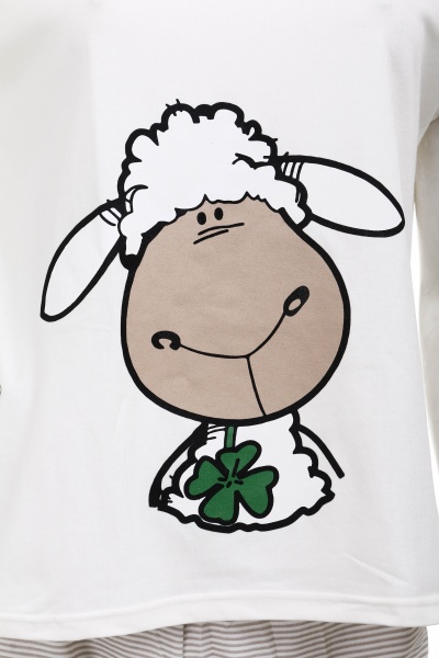 Піжама megotex Dolly р. 3XL молочний