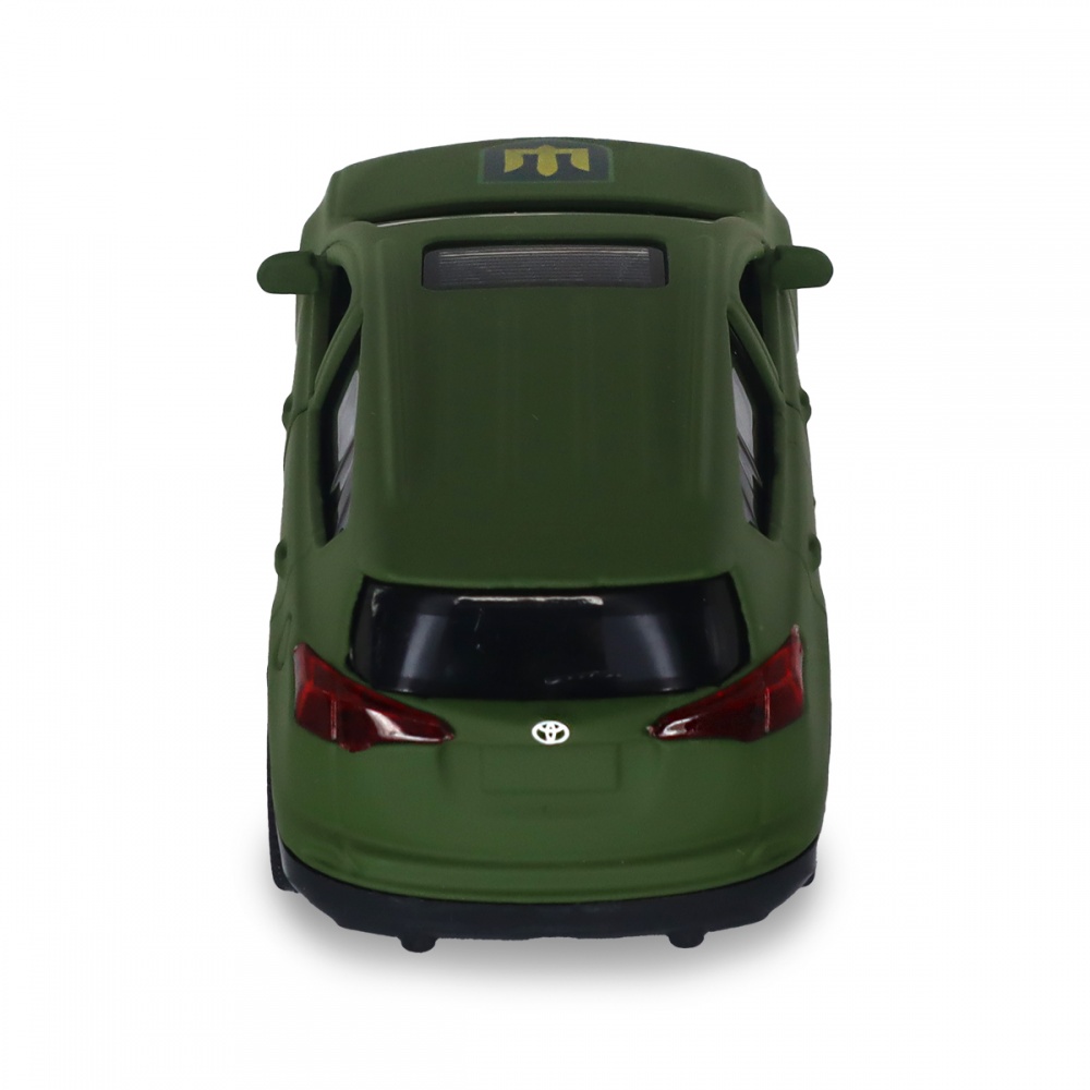 Автомодель TechnoDrive 1:32 серии Шевроны Героев Toyota RAV4 Сухопутные войска ВСУ KM6198M2