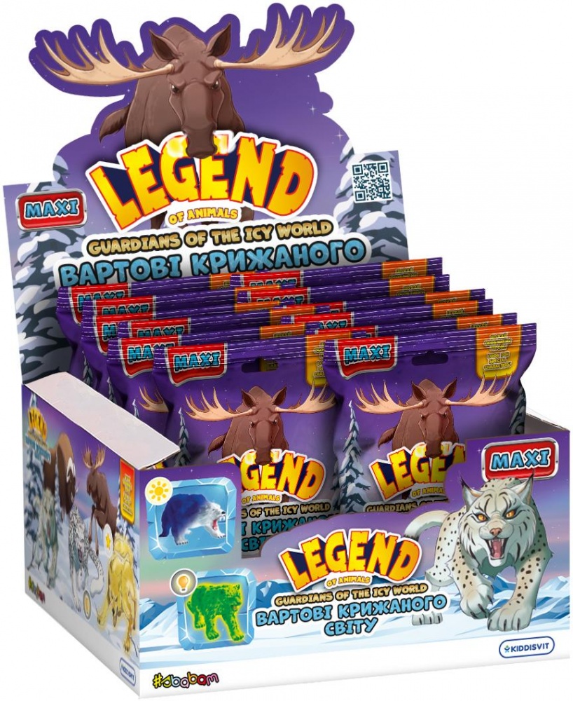 Стретч-іграшка Sbabam Legend of animals Максі Вартові крижаного світу 67/CN24