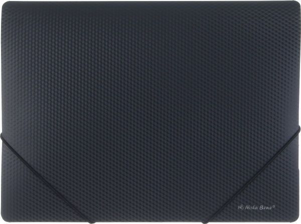 Папка на резинці Classic А4 чорна Nota Bene