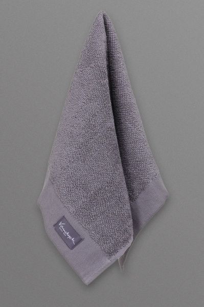 Полотенце Uni 30x50 см серый Vandyck 