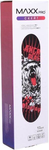 Круїзер MaxxPro AS-04-BL чорний/із принтом