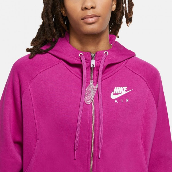 Джемпер Nike NSW AIR HOODIE FULL-ZIP FLEECE CU5442-564 р. L фіолетовий