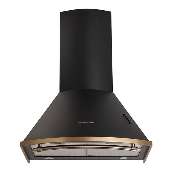 Вытяжка кухонная Pyramida KM B rustico black 60 см