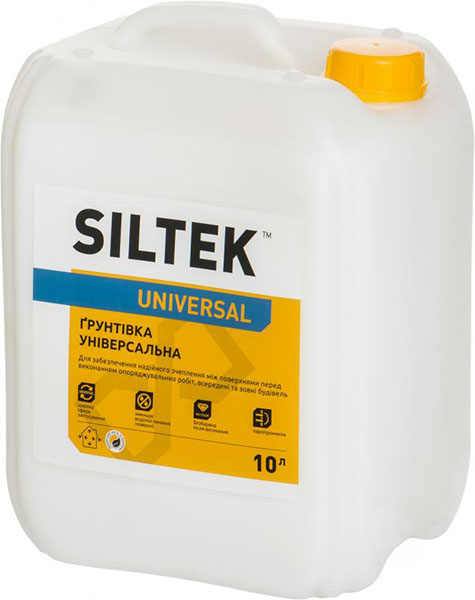 Ґрунтовка адгезійна Siltek Universal 10 л