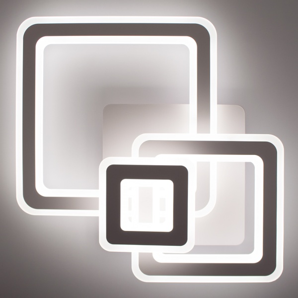 Люстра світлодіодна Luminaria S700/600 124 Вт білий матовий TRIPLEX SQUARE 124W S 