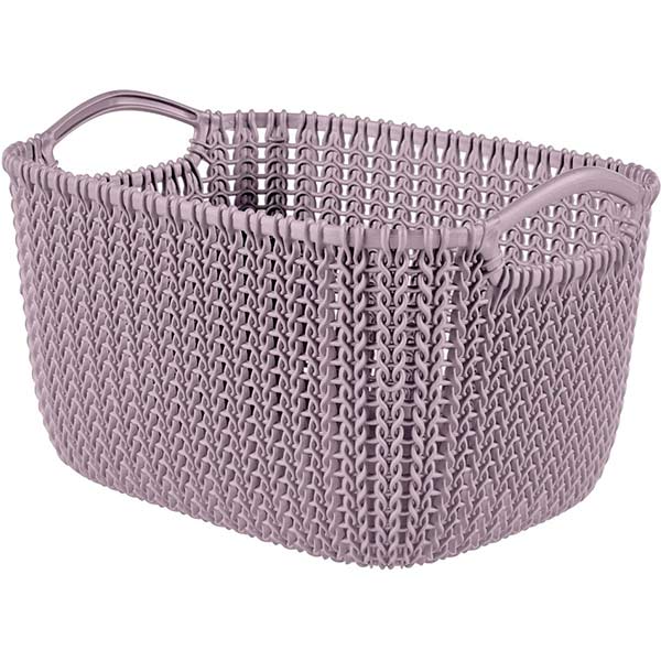 Корзина пластиковая Curver 240375 Knit S прямокутний 170x220x300 мм