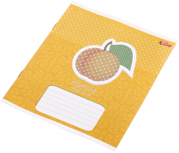 Зошит шкільний з глітером 12 аркушів у лінійку в асортименті Мрії збуваються