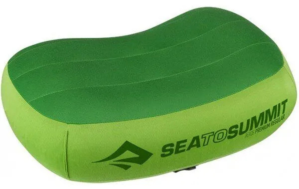Подушка надувная Sea To Summit Aeros Premium Pillow 11х34х24 см (STS APILPREMRLI) лайм
