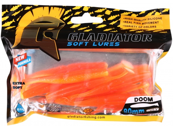 Силикон Gladiator 1193 75 мм 6 шт. DOOM - 3,2 #8/2