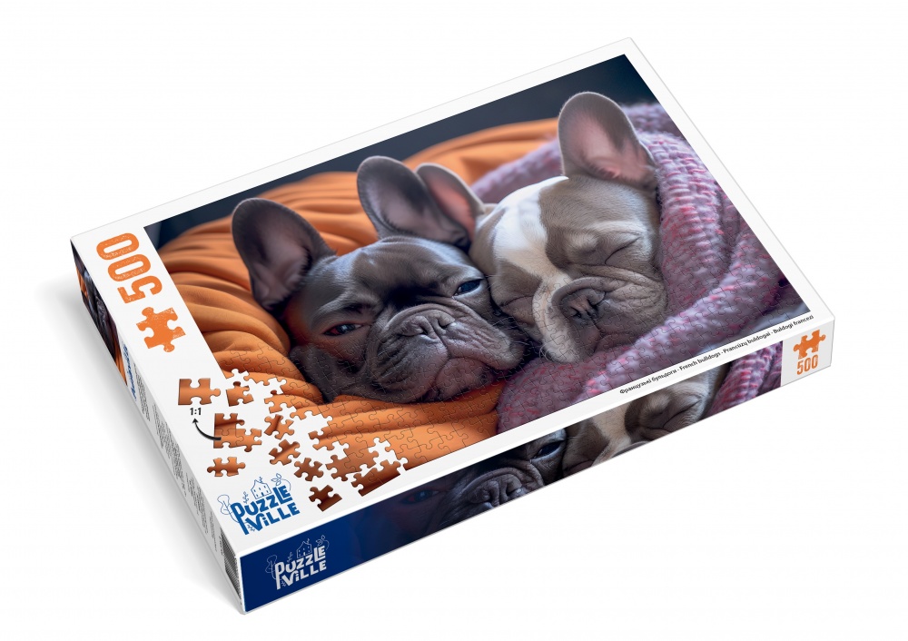 Пазл PUZZLEVILLE Французские бульдоги 500 элементов PZL500_8
