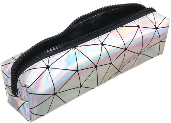 Пенал школьный 20х5х5,5 см зеркальный