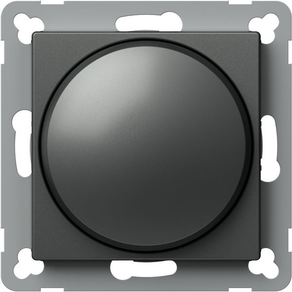 Светорегулятор поворотный TEM Logiq 400 Вт антрацит EQ15ATXO-U